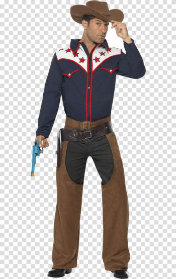 American frontier Cowboy Costume party Clothing, party transparent background PNG clipart