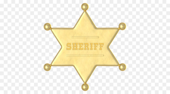 American frontier Sheriff Cowboy Sticker Western United States - Sheriff 