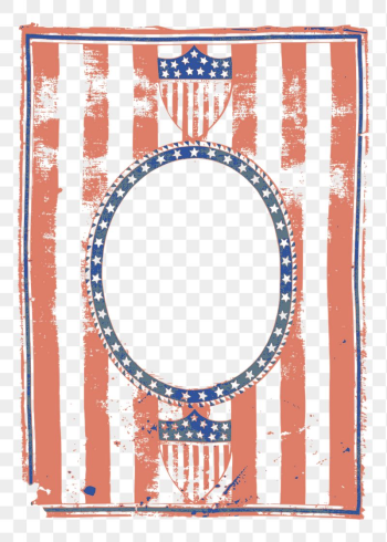 American patriotic frame png sticker, | Free PNG - rawpixel