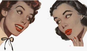 American Retro Women, United States, Retro, Painting PNG Image and ...