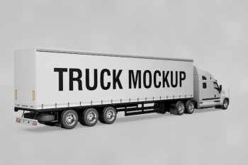 American truck mockup American truck mockup