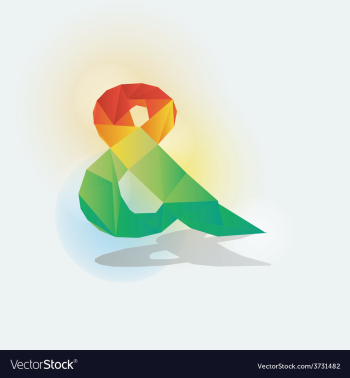 Ampersand vector image Ampersand vector image