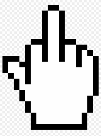 Amusing Middle Finger Clip Art Medium Size - Gta V Cursor Png