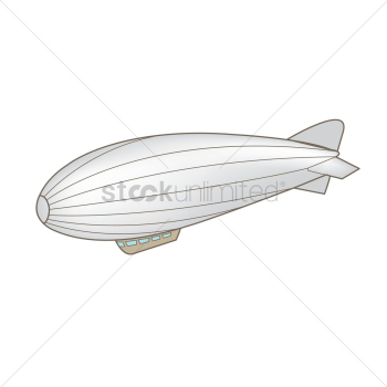 An airship An airship