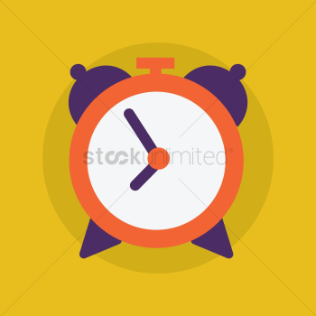 An alarm clock An alarm clock