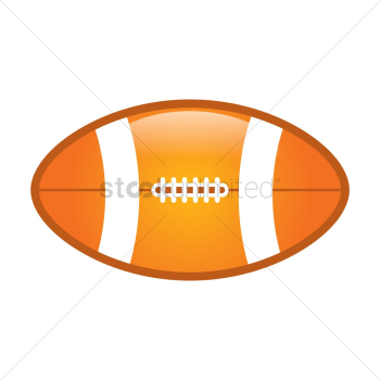An american football An american football