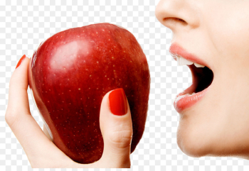 An apple a day keeps the doctor away Biting Clip art - Holding ...