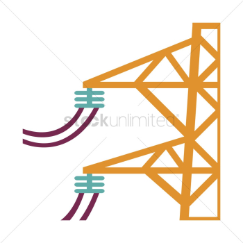 An electricity transmission tower An electricity transmission tower