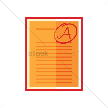 An exam paper An exam paper