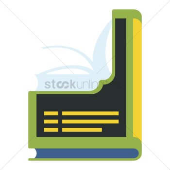 An open book An open book