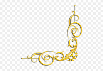 An Unmovable Kingdom - Gold Ornament Border Png Transparent