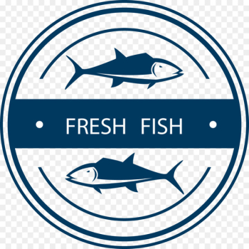 Anadolukavau011fu0131 Seafood Fishing Bluefish Fishery - Blue fishing camp tag vector 