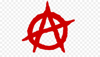 Anarchy Anarchism Symbol Anarcho-punk Squatting - Hand Flipping Off 