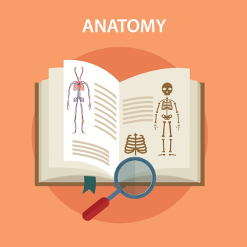 Anatomy book with lupe Anatomy book with lupe