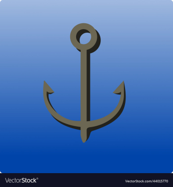 anchor icon in flat style anchor icon in flat style