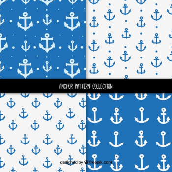 Anchor pattern background Anchor pattern background
