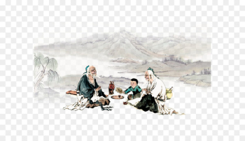 Ancient characters tea Ancient characters tea