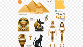 Ancient Egypt Graphic design - Egypt 9 vector design material 
