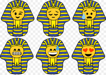 Ancient Egypt Smiley Pharaoh Emoticon Clip art - pharaoh Ancient Egypt Smiley Pharaoh Emoticon Clip art - pharaoh
