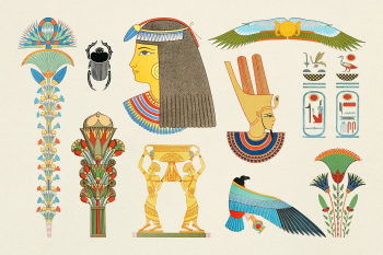 Ancient Egyptian ornamental psd pack Ancient Egyptian ornamental psd pack