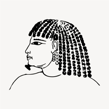 Ancient Egyptian portrait drawing, vintage | Free Vector - rawpixel Ancient Egyptian portrait drawing, vintage | Free Vector - rawpixel