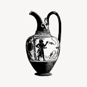 Ancient greek vase drawing, ancient | Free Vector Illustration - rawpixel Ancient greek vase drawing, ancient | Free Vector Illustration - rawpixel