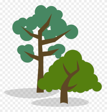 And Short Tree Clipart - Tall Tree Short Tree And Short Tree Clipart - Tall Tree Short Tree