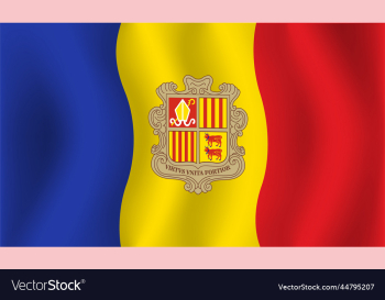 andorra flag background