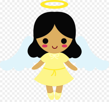 Angel, Cartoon, Drawing, Yellow PNG Angel, Cartoon, Drawing, Yellow PNG