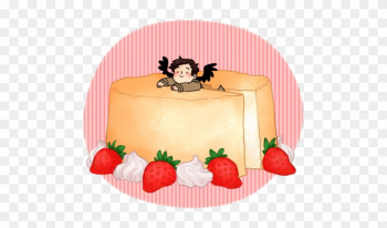 Angel Food Cake - Angel Food Cake Clipart Angel Food Cake - Angel Food Cake Clipart