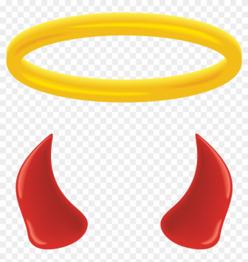 Angel Halo Devil Clip Art - Devil Horns Clip Art Angel Halo Devil Clip Art - Devil Horns Clip Art