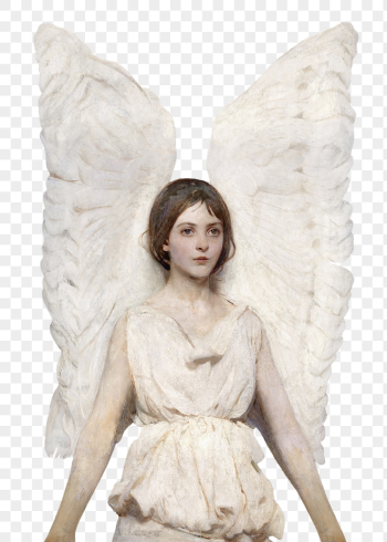 Angel png sticker, Abbott Handerson | Free PNG - rawpixel