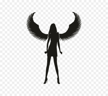 Angel Sticker Wall decal Illustration - angel Angel Sticker Wall decal Illustration - angel