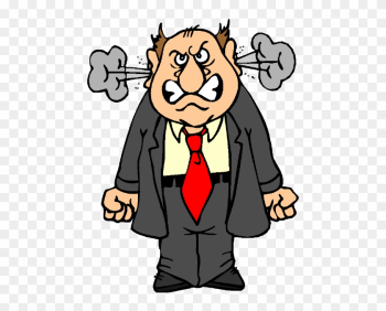 Anger - Angry Person Cartoon Anger - Angry Person Cartoon