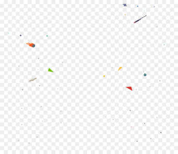 Angle Area Pattern - Color falling star point Angle Area Pattern - Color falling star point
