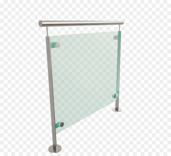 Angle Table Glass Unbreakable - barandal mockup Angle Table Glass Unbreakable - barandal mockup