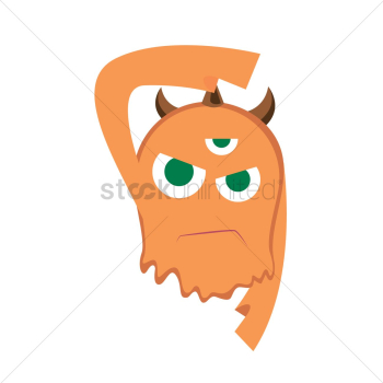 Angry monster Angry monster