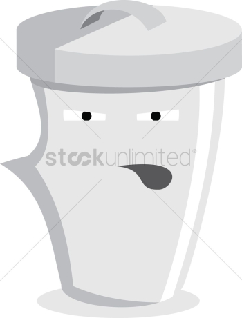 Angry recycle bin Angry recycle bin