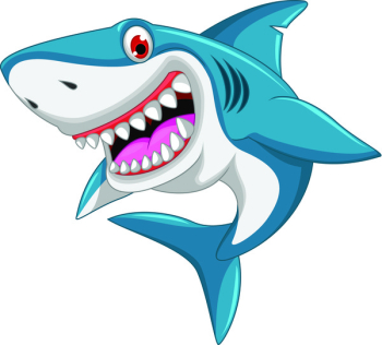 angry shark cartoon angry shark cartoon