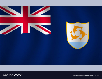 anguilla flag background