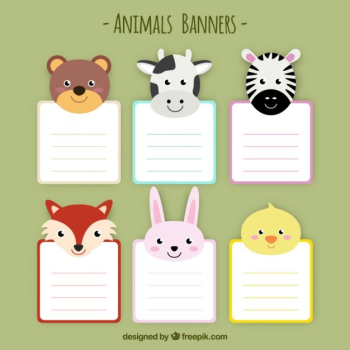 Animal banners Animal banners
