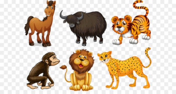 Animal Clip art - Cute Animal Cartoon Figure Animal Clip art - Cute Animal Cartoon Figure