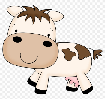 Animal Cliparts Cow - Baby Cow Vector Png Animal Cliparts Cow - Baby Cow Vector Png