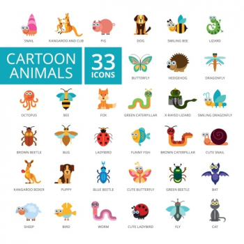 Animal icons collection Animal icons collection
