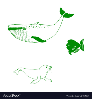 Animal icons set outline set of 25 animal icons vector image Animal icons set outline set of 25 animal icons vector image