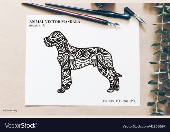 animal mandala line art style animal mandala line art style
