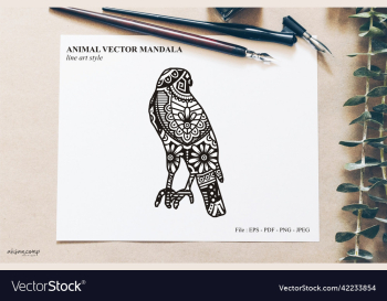 animal mandala line art style animal mandala line art style