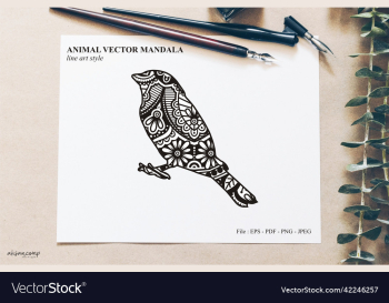 animal mandala line art style animal mandala line art style