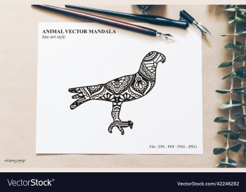 animal mandala line art style animal mandala line art style