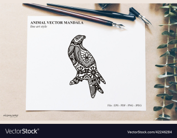 animal mandala line art style animal mandala line art style